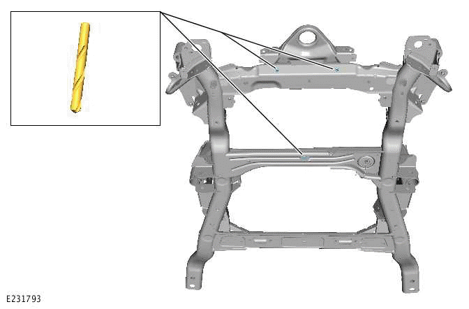 Steel Subframe Thread Repair Insert